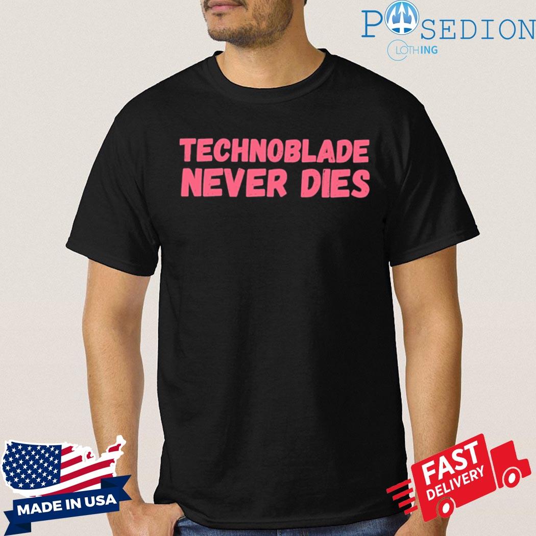 Technoblade Never dies Essential T-Shirt for Sale by d3p5j8l16