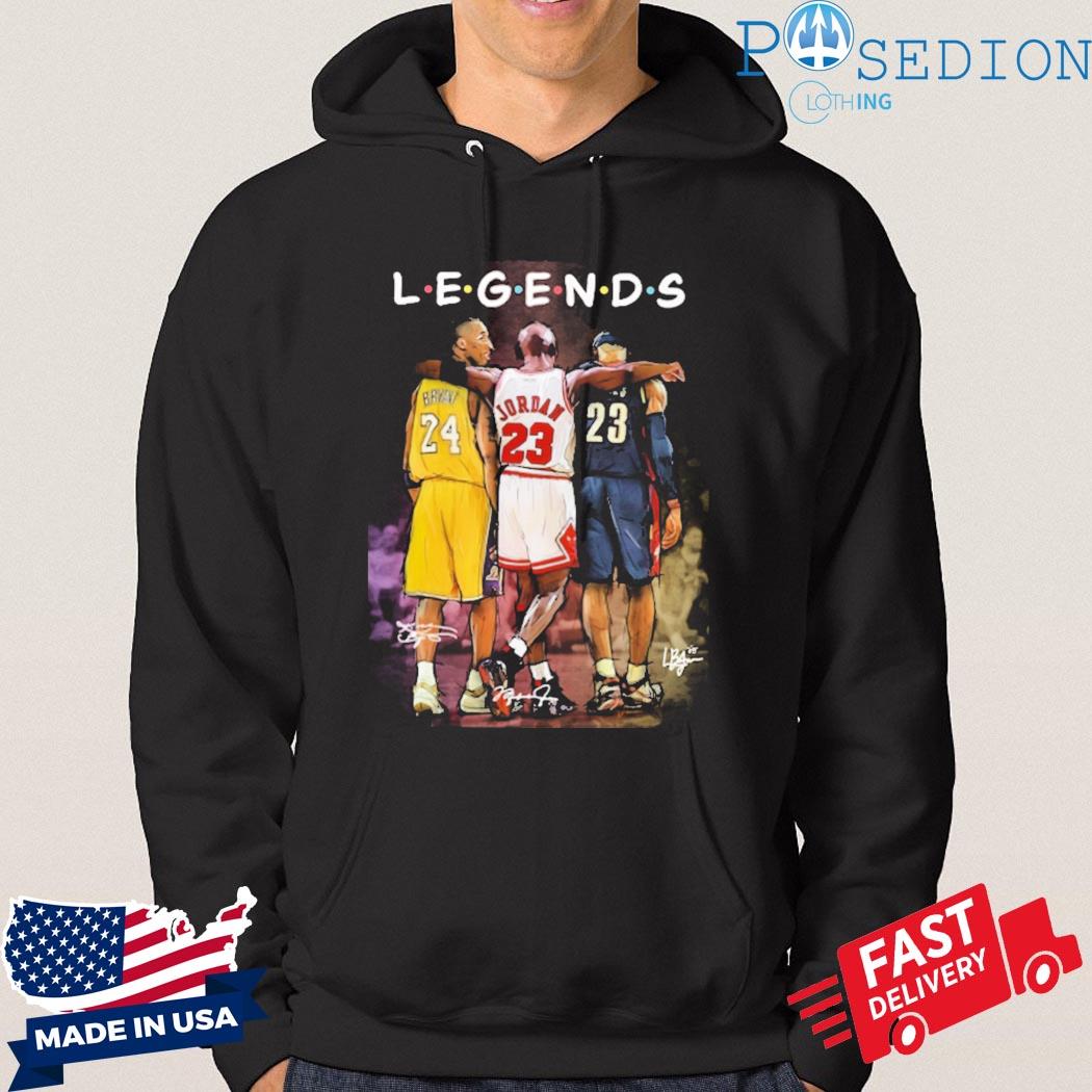 Official Champion LeBron James Kobe Bryant Michael Jordan Signatures Shirt,  hoodie, longsleeve, sweatshirt, v-neck tee