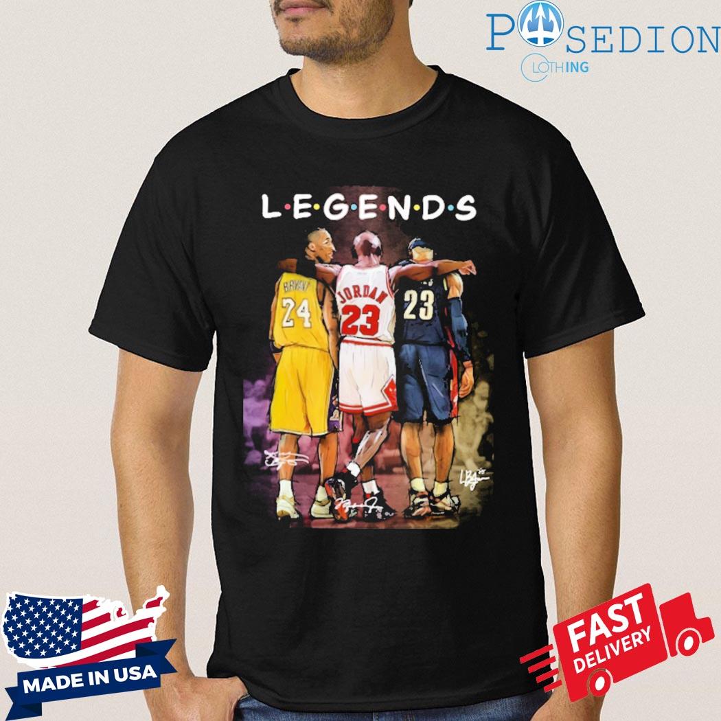 Kobe Bryant Michael Jordan Lebron James signatures shirt, hoodie, sweater,  long sleeve and tank top