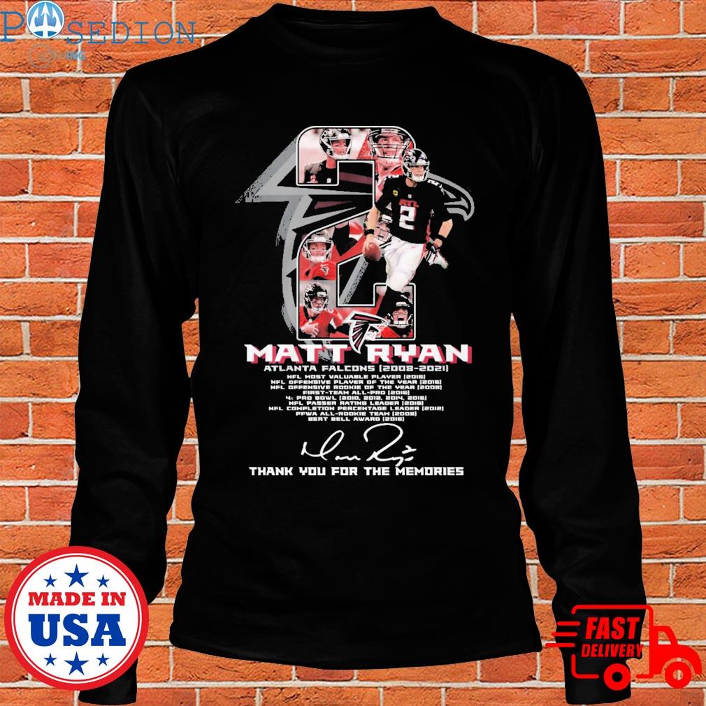 Matt Ryan Atlanta Falcons 2008 2021 thank you for the memories