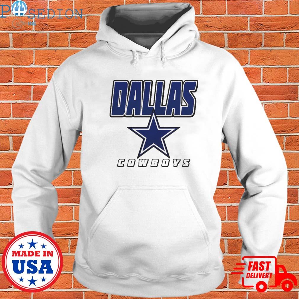 Vintage 1990s Dallas Cowboys NFL Hoodie / Made in USA / 