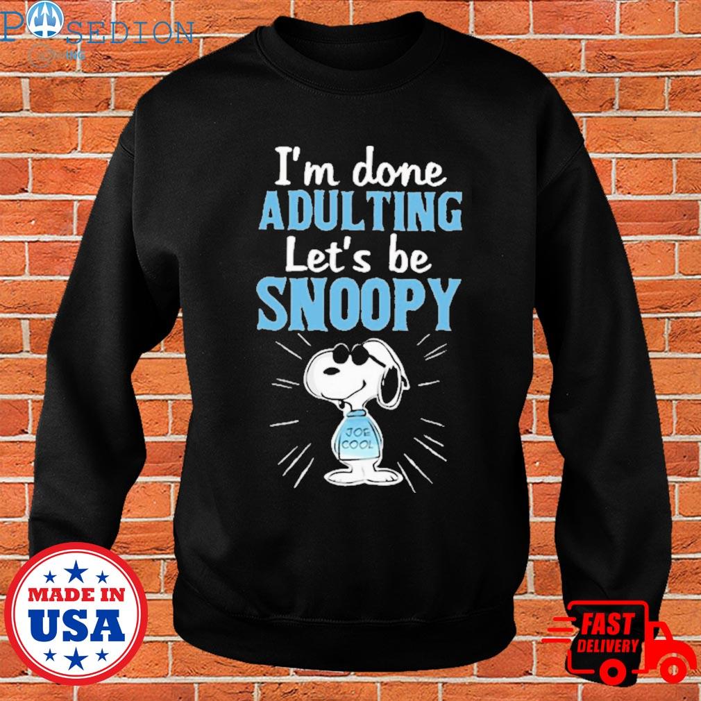 Kansas City Chiefs Snoopy Joe Cool We're Awesome Youth Sweatshirt 