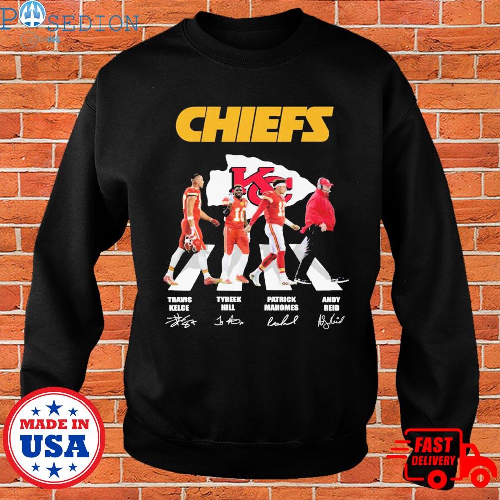 Patrick Mahomes Andy Reid and Travis Kelce Kansas City Chiefs shirt,  hoodie, sweater, long sleeve and tank top