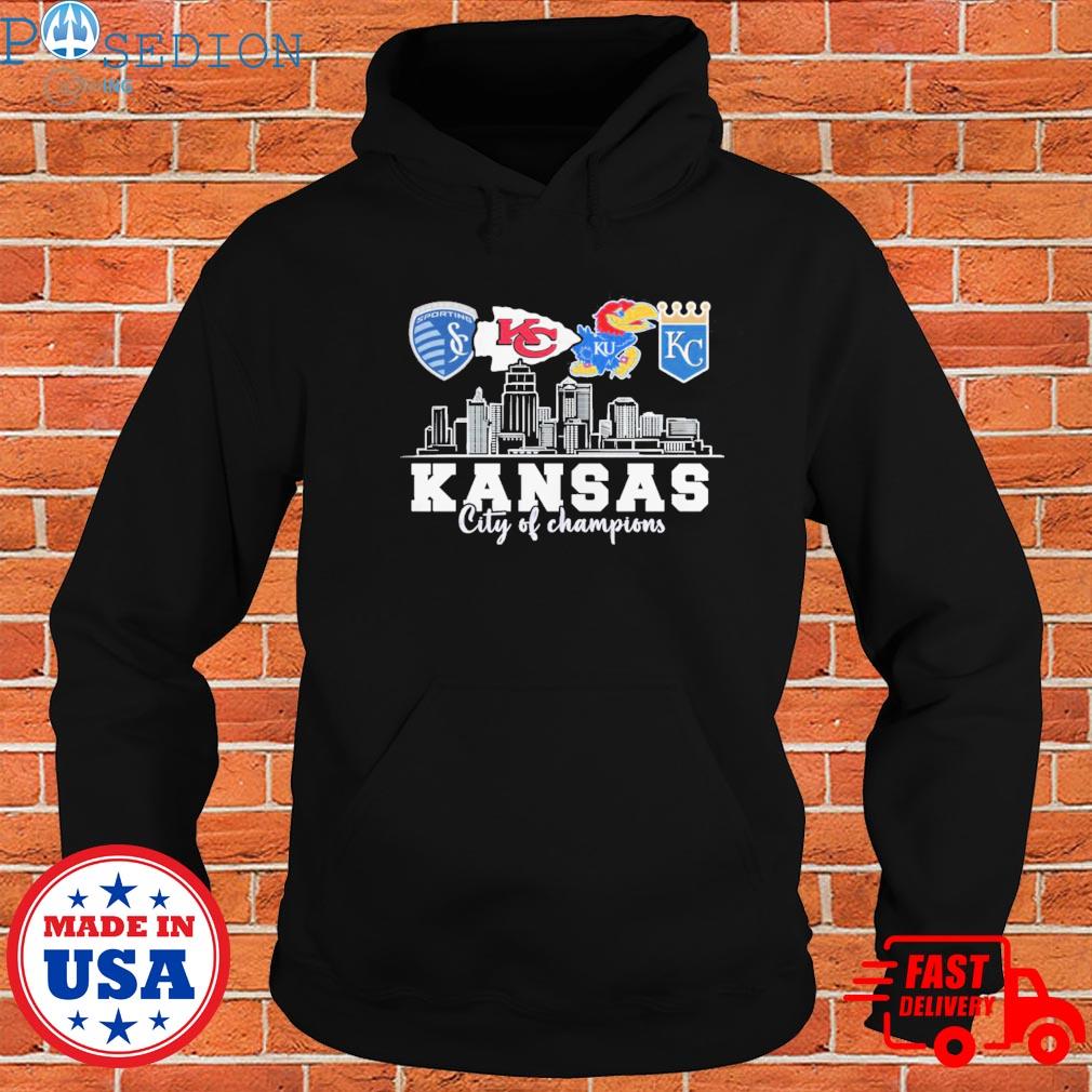 Kansas Kc Royals Sporting Kansas City Kansas City Chiefs shirt, hoodie,  tank top, sweater and long sleeve t-shirt