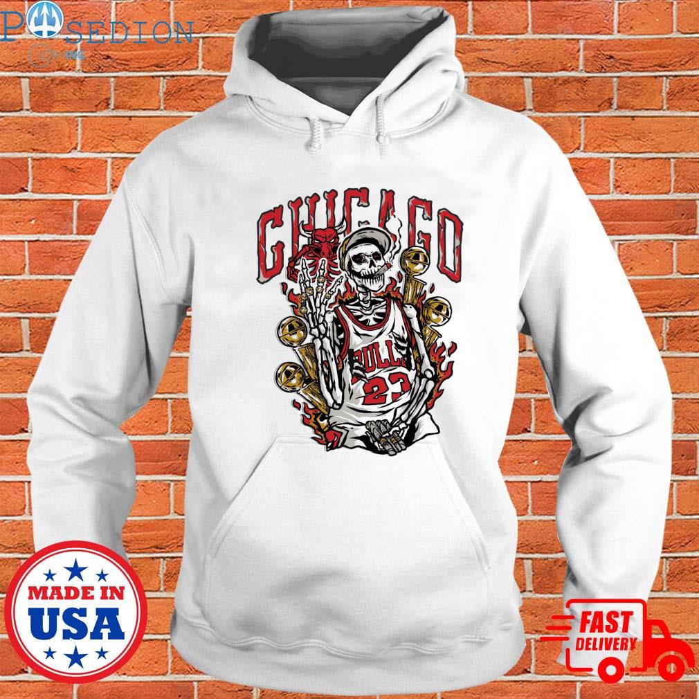 Official Ayo Dosunmu Chicago 23 skeleton Chicago Bull shirt, hoodie,  sweater, long sleeve and tank top