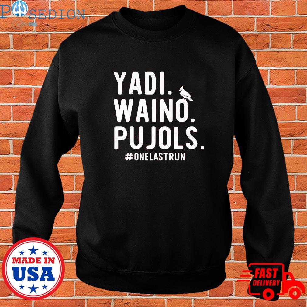 Yadi Waino Pujols Last Run Stl Baseball Shirt the Final Run 
