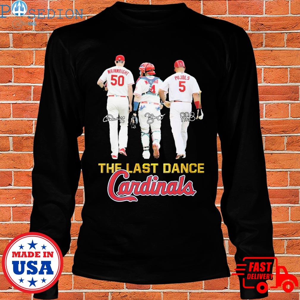 NEW St.LC Wainwright Pujols Molina T-Shirt