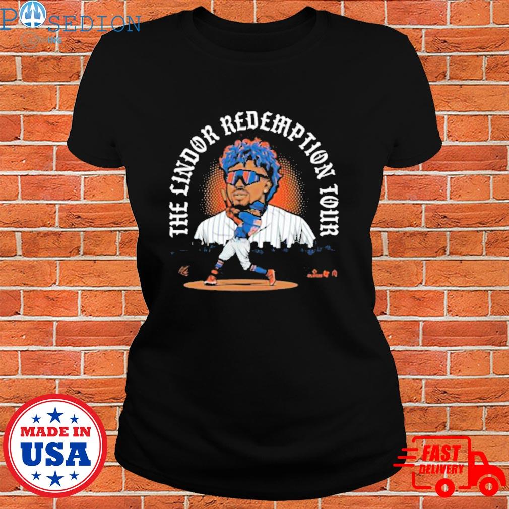 Francisco Lindor: Redemption Tour, Youth T-Shirt / Medium - MLB_AthleteLogos - Sports Fan Gear | breakingt