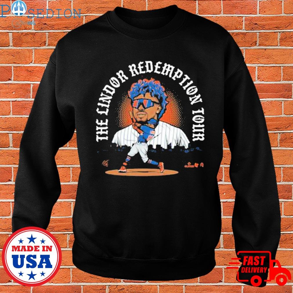 Francisco Lindor: Redemption Tour, Youth T-Shirt / Medium - MLB_AthleteLogos - Sports Fan Gear | breakingt