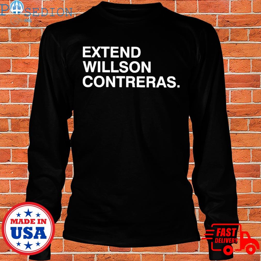 Chicago cubs extend willson contreras shirt, hoodie, longsleeve tee, sweater