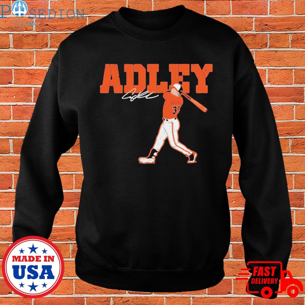 Baltimore Orioles Adley Rutschman Adley Swing signature shirt, hoodie,  sweater, long sleeve and tank top