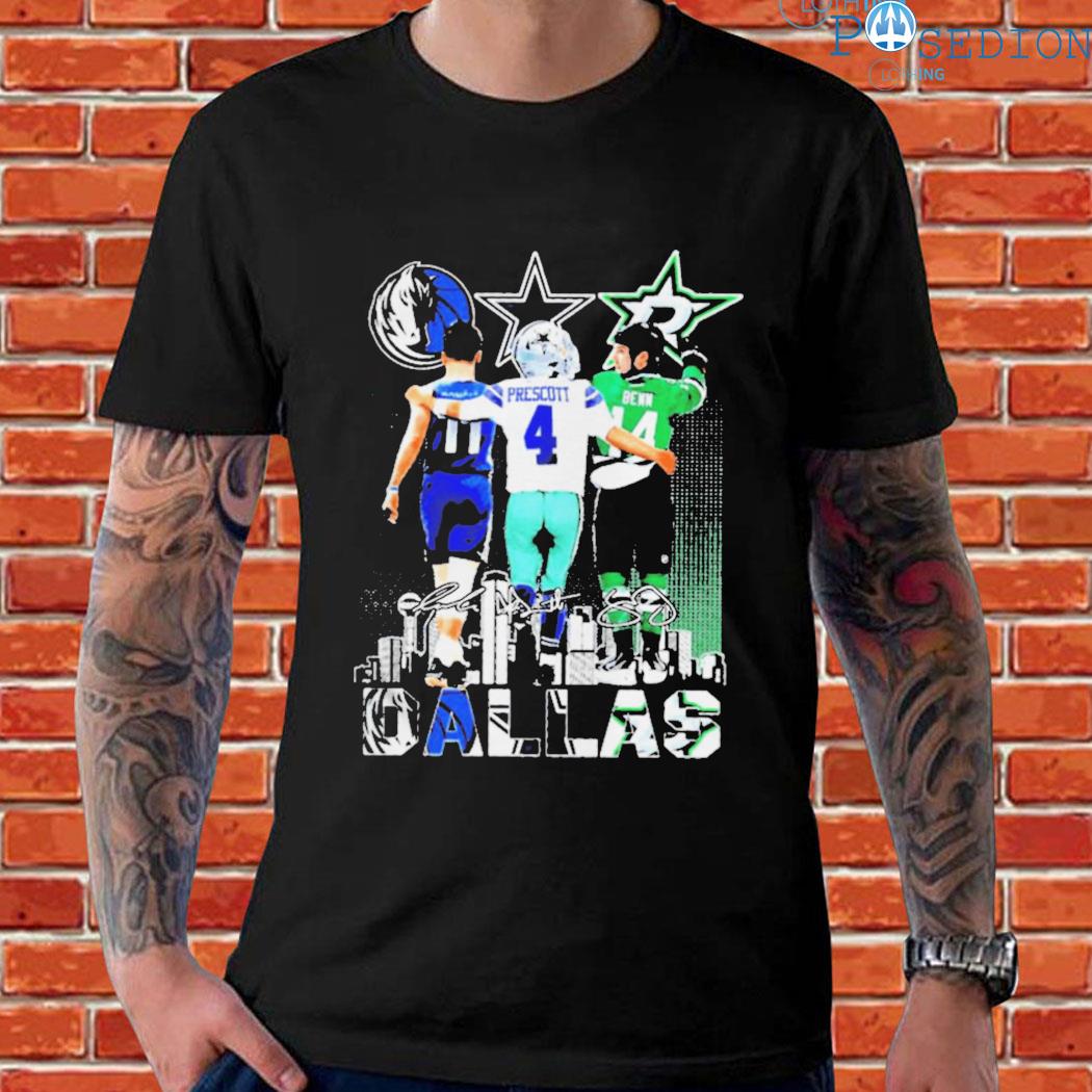 Dallas Cowboys Prescott And Mavericks Doncic City Champion Signatures  Shirt, hoodie, sweater, long sleeve and tank top