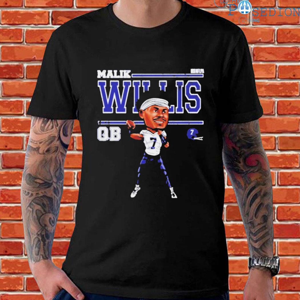 Malik Willis Tennessee Cartoon shirt