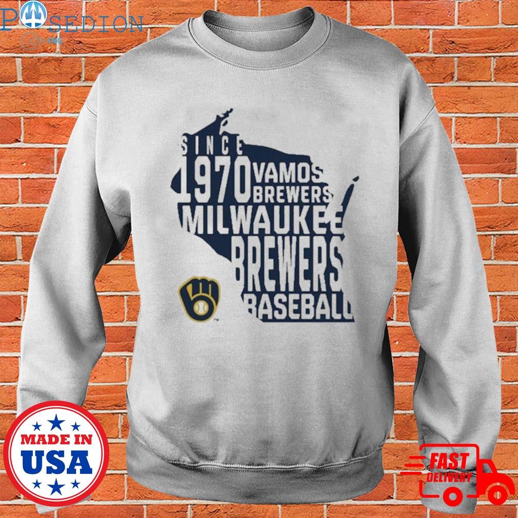Top Gun Baseball Milwaukee Brewers T-Shirt+Hoodie