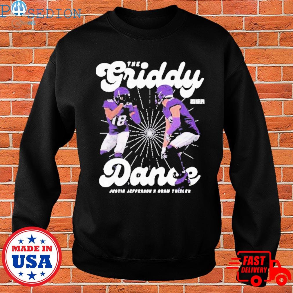 Justin Jefferson The Griddy shirt, hoodie, sweater, long sleeve