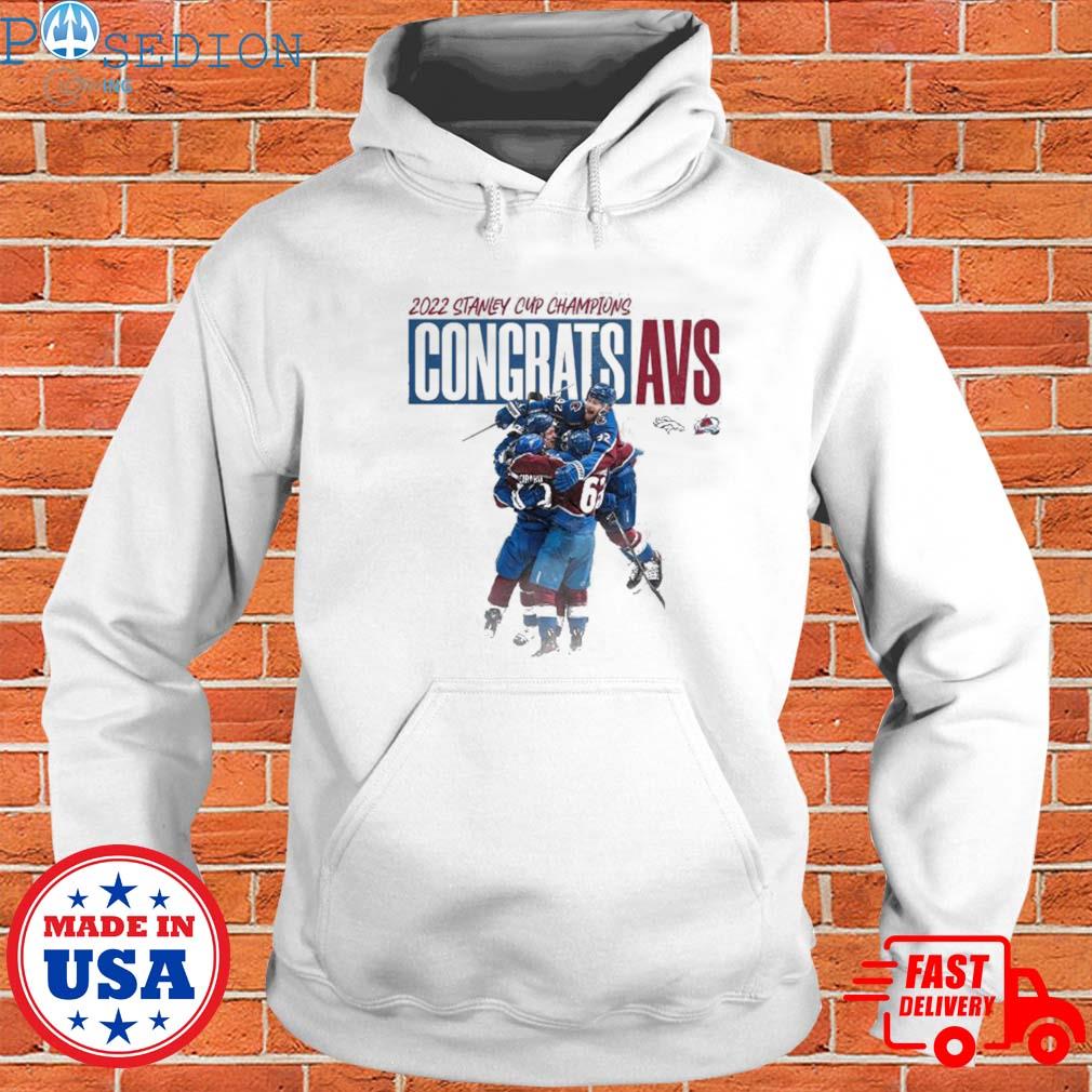 Official 2022 Stanley Cup Champions Colorado Avalanche shirt Avs  Championship t-shirt, hoodie, sweater, long sleeve and tank top