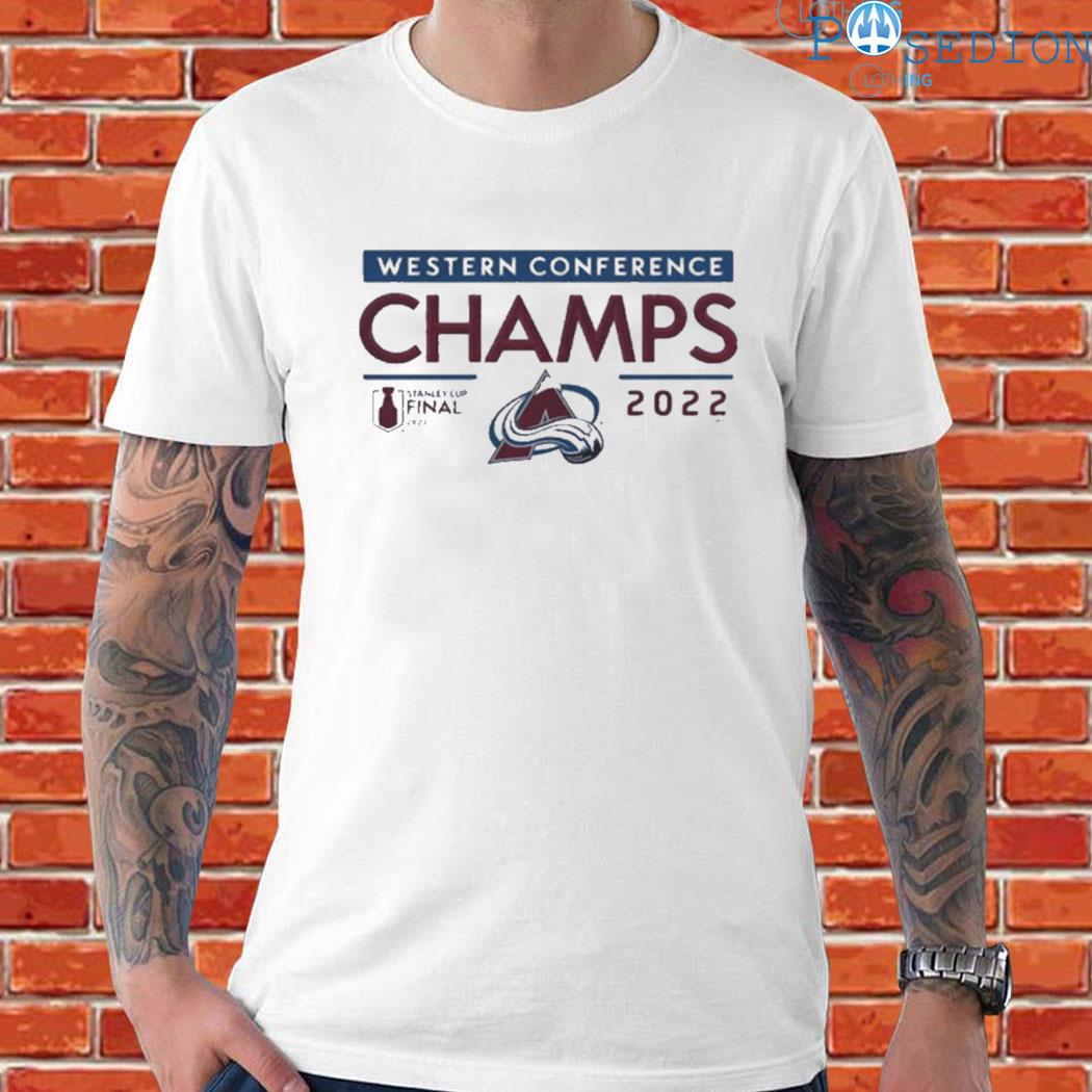 Colorado Avalanche Western Conference Champions Final 2022 NHL Shirt,  hoodie, sweater, long sleeve and tank top