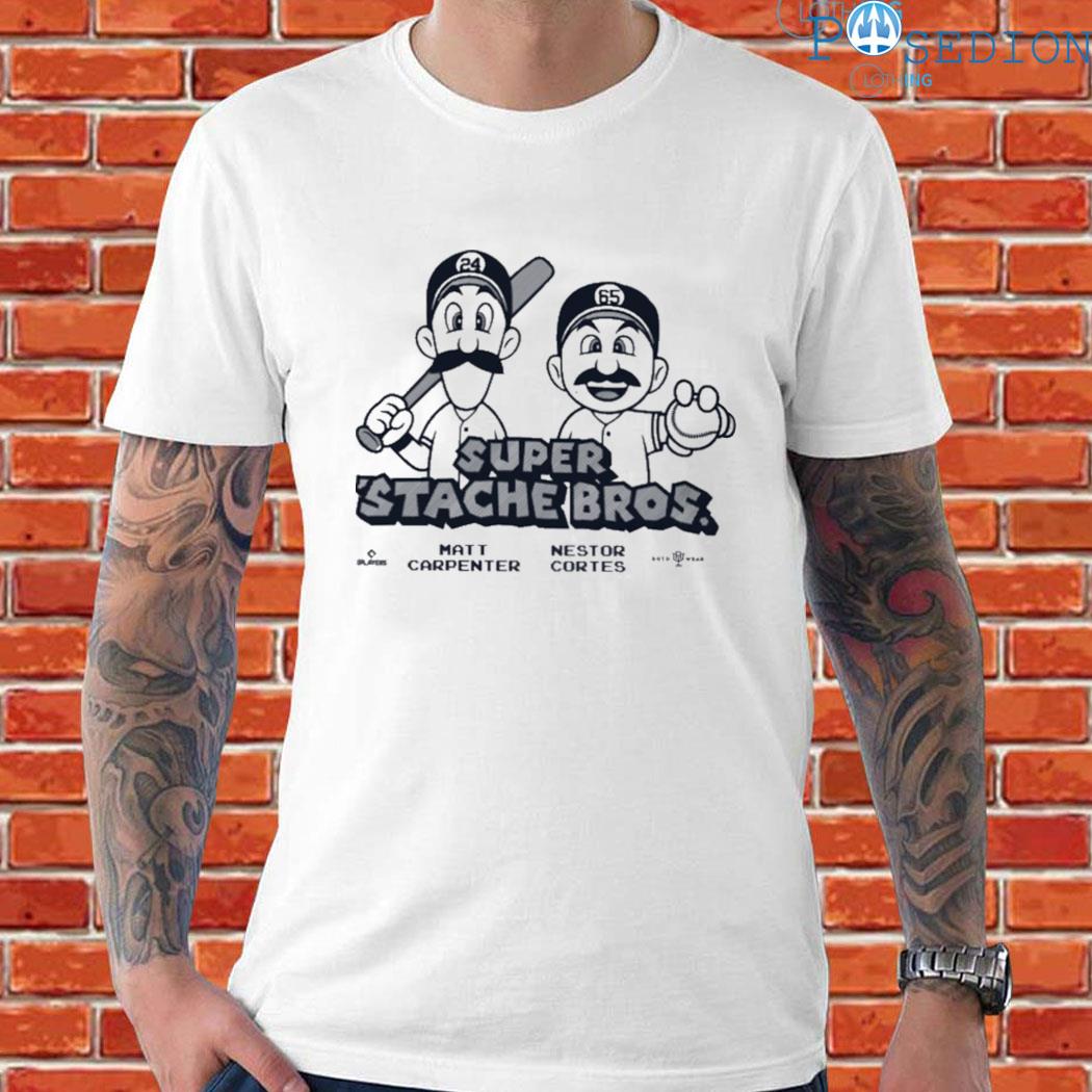 Official Super stache Bros T-shirt, hoodie, tank top, sweater and