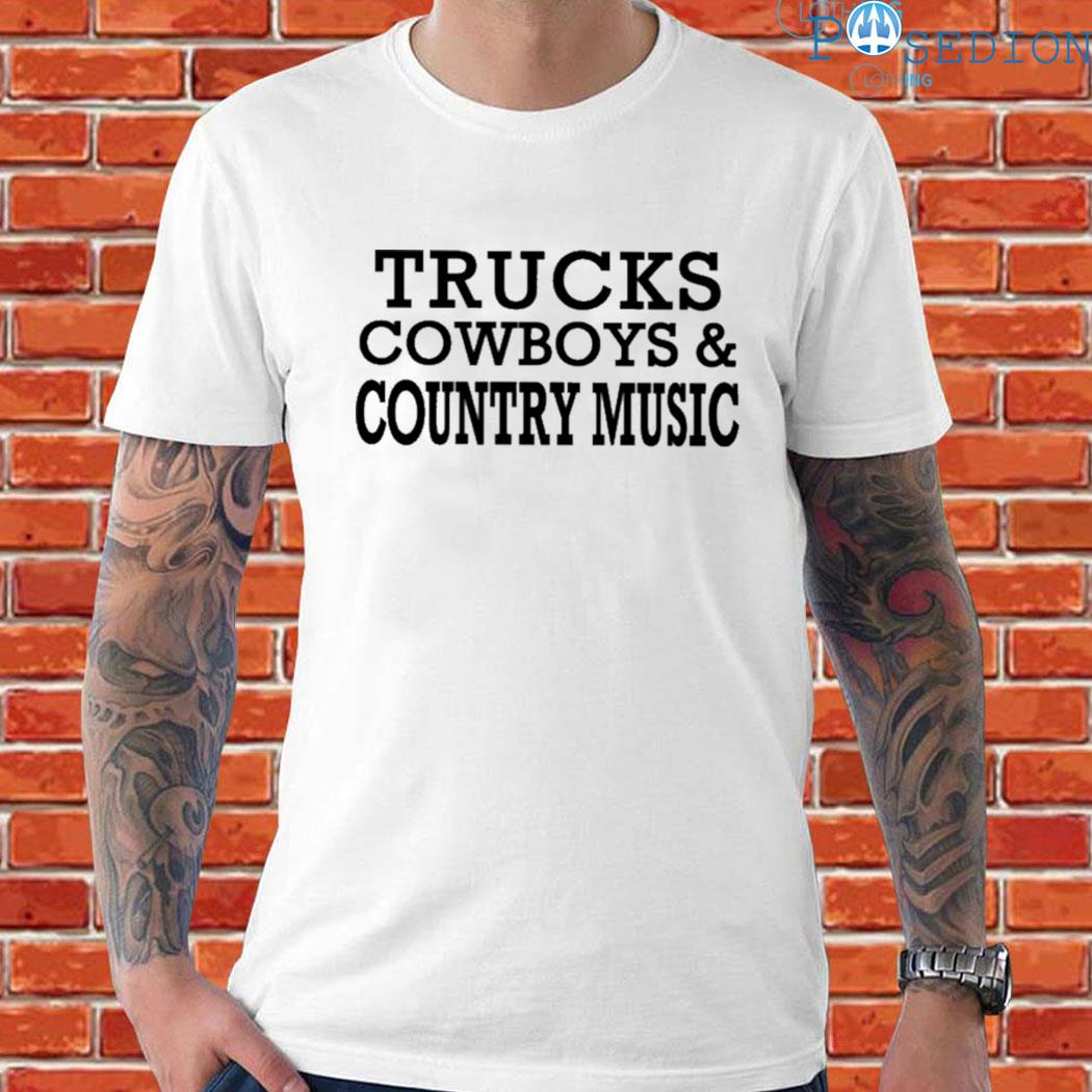 Cowboys and Country Music Tshirt Cowboys Shirt Country Music 