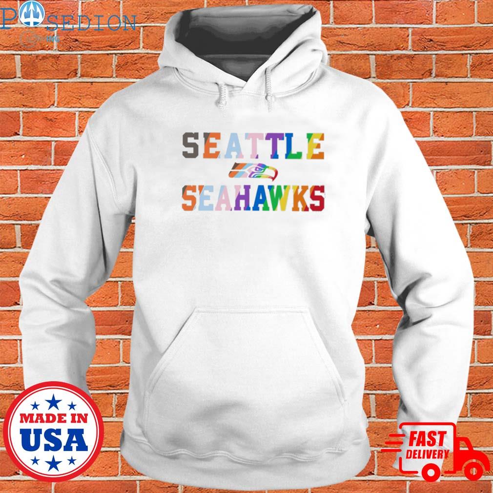 Seattle Seahawks Pride Logo Unisex Crewneck Sweatshirt