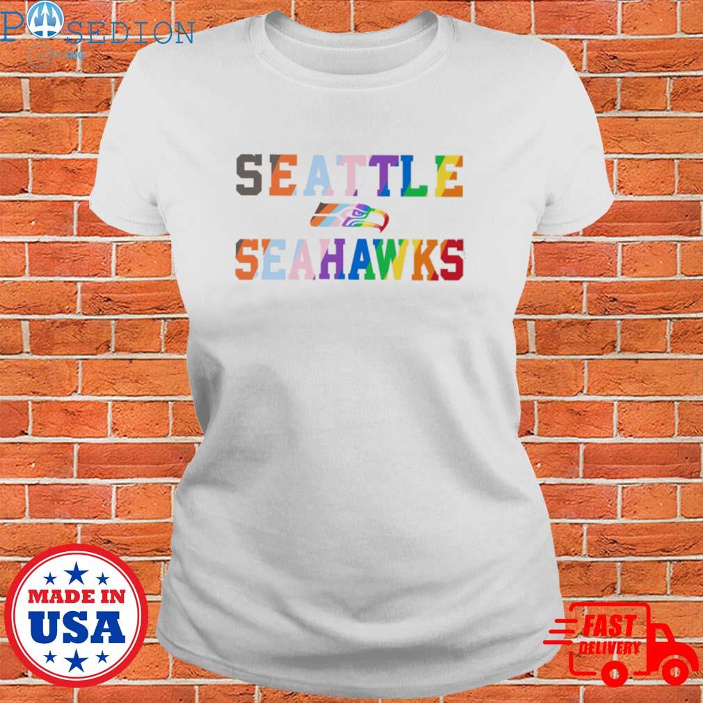 Seattle Seahawks Pride Logo Unisex Crewneck Sweatshirt