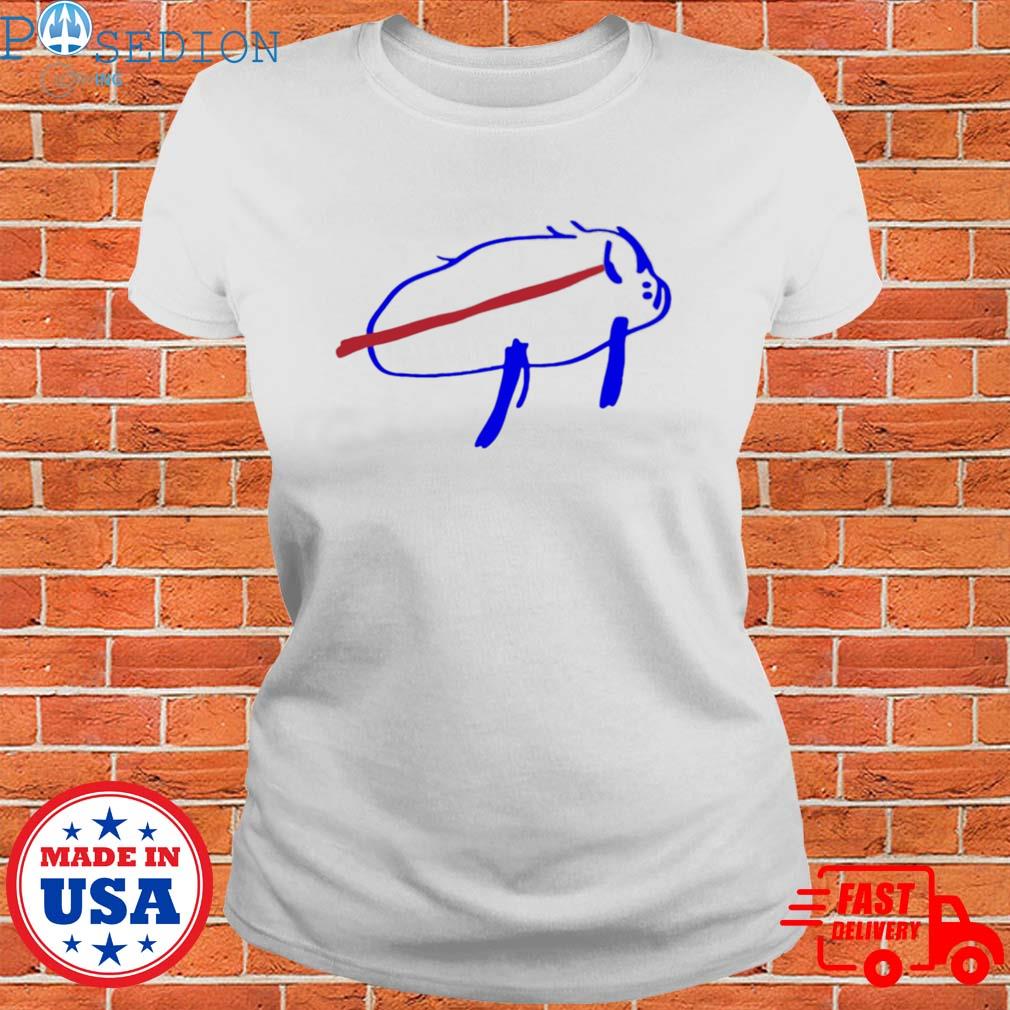 Litttlesnappy Josh Allen Potato Long Sleeve Tee Buffalo Bills