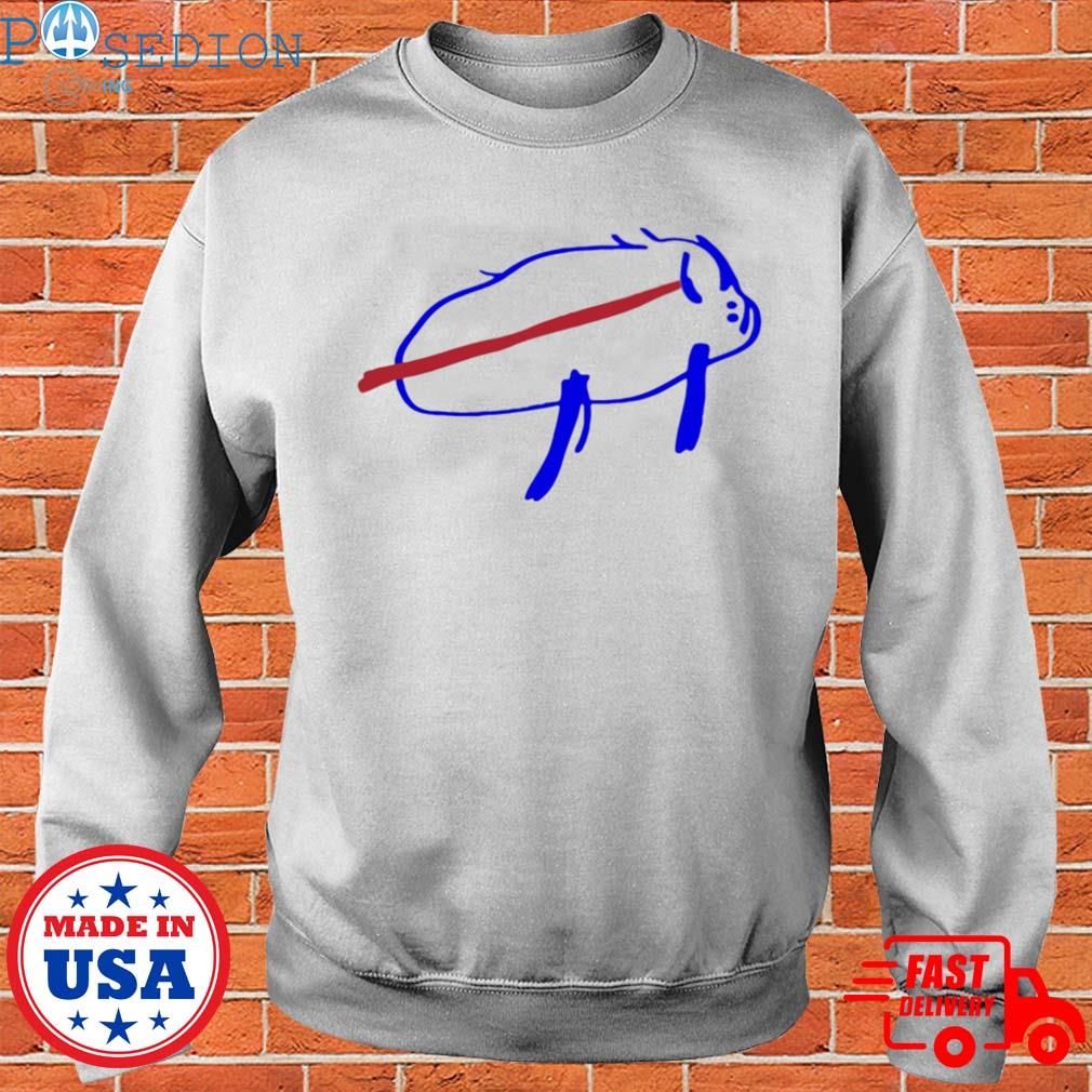 Litttlesnappy Josh Allen Potato Long Sleeve Tee Buffalo Bills