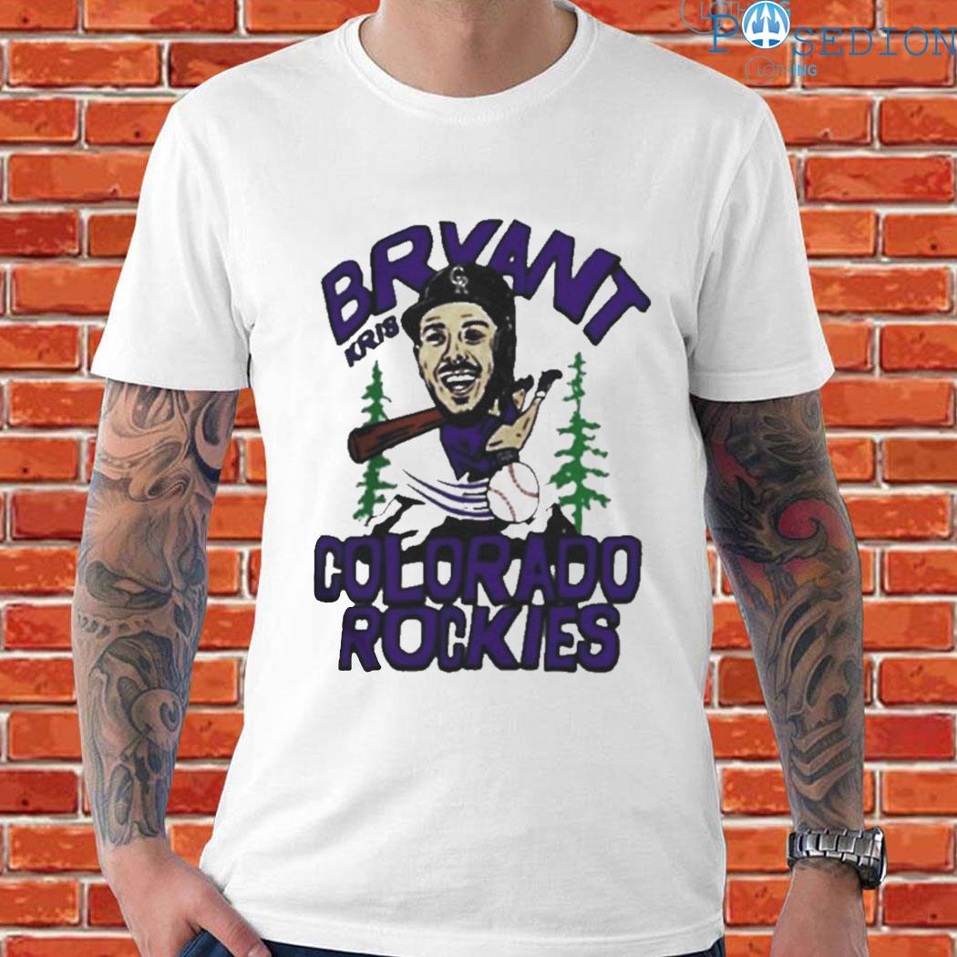 Kris Bryant Colorado Rockies Caricature 2022 T-shirt, hoodie, sweater, long  sleeve and tank top