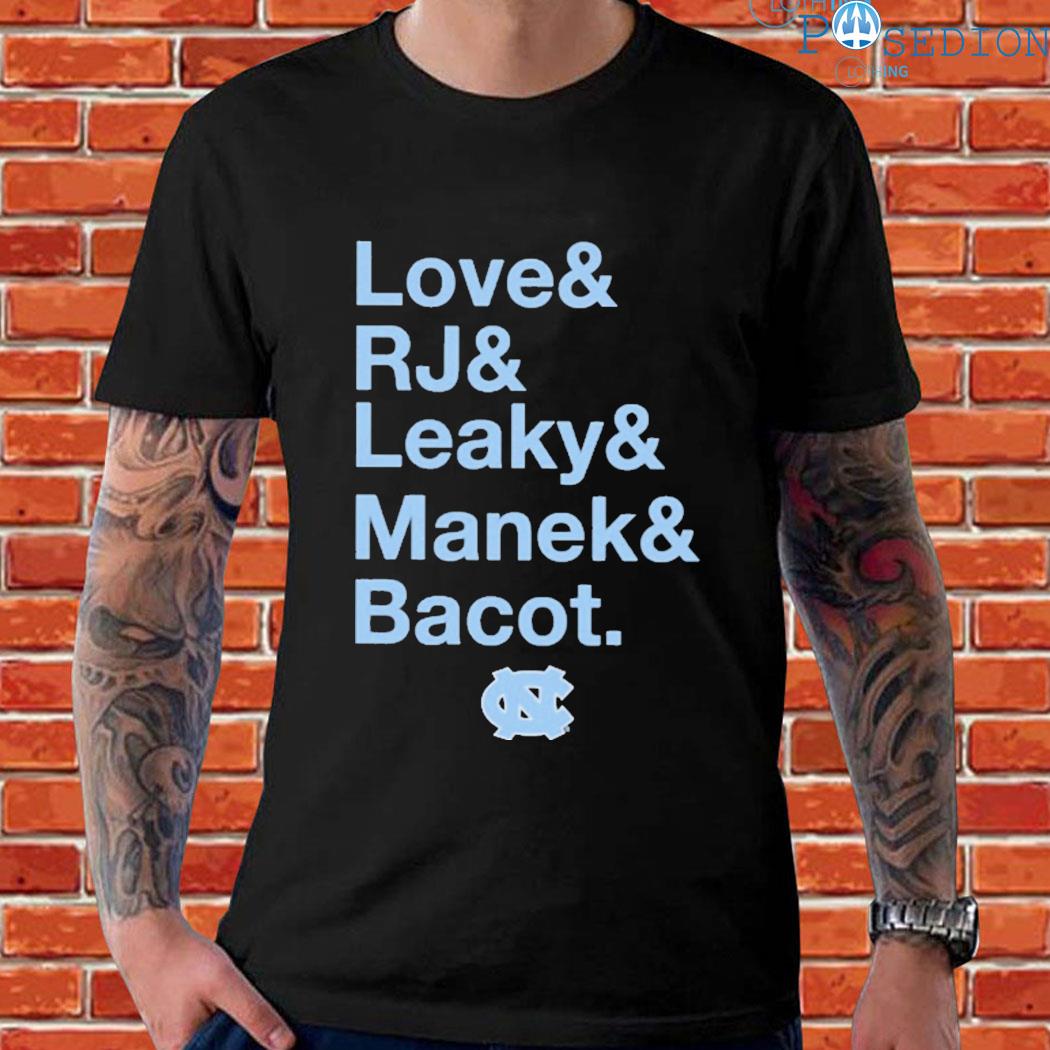 Official Love and rj and leaky and manek and bacot T-shirt