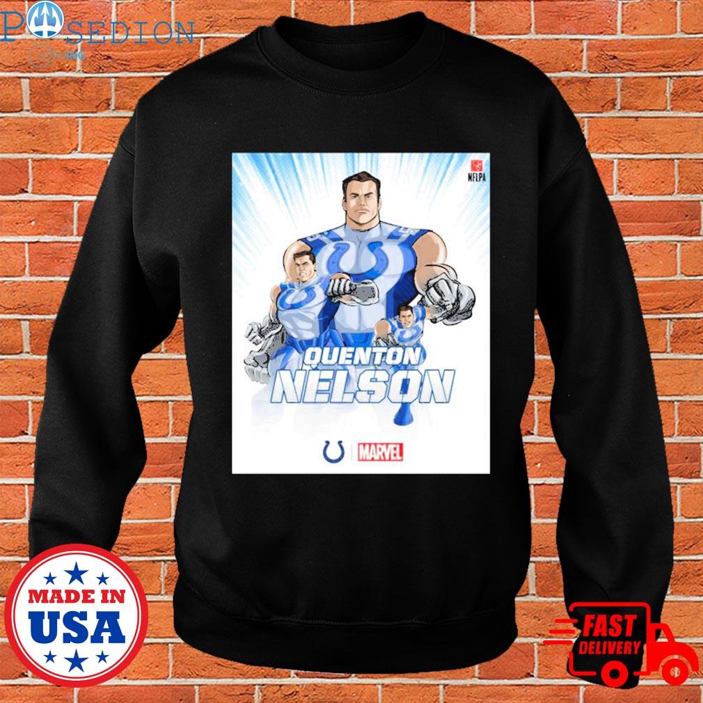 Marvel Indianapolis Colts Quenton Nelson 2022 shirt, hoodie