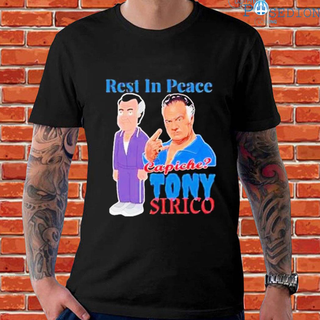 Official Rest in peace paulie tony sirico the sopranos T-shirt