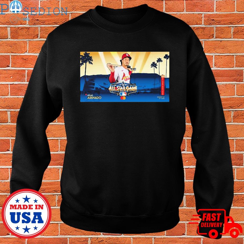 Nolan Arenado 2022 All MLB Second Team 3rd Base St Louis Cardinals Unisex T- Shirt - REVER LAVIE