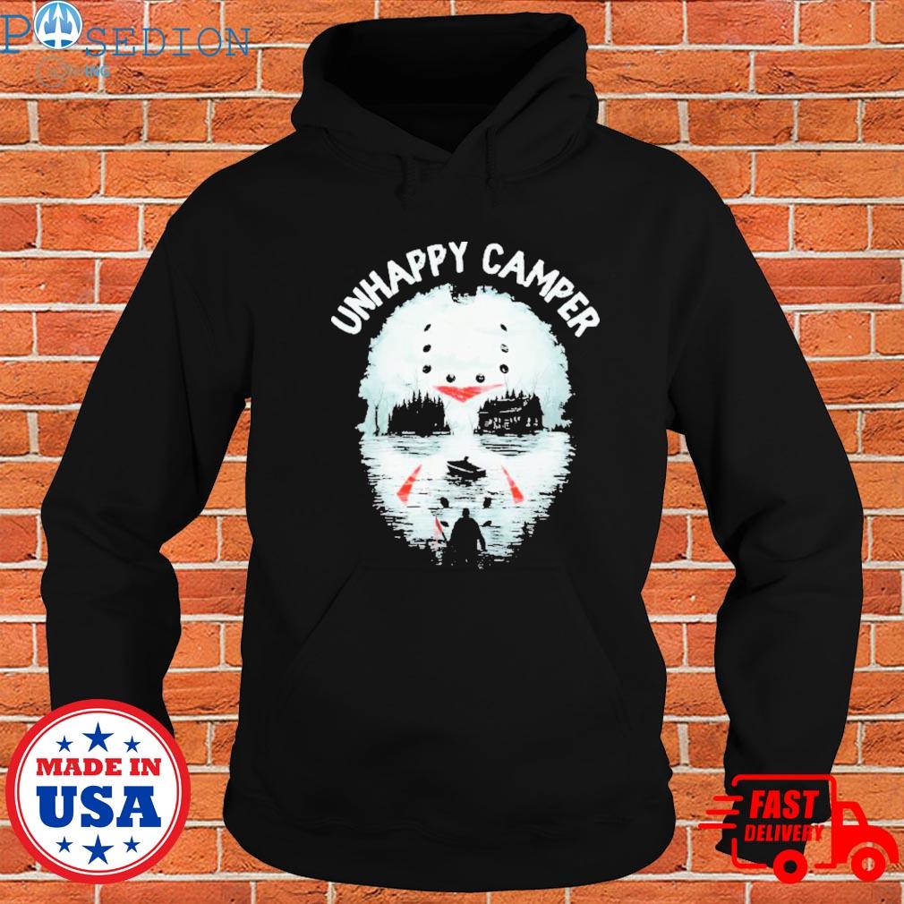 Official Unhappy camper camping outdoors gif T-s Hoodie