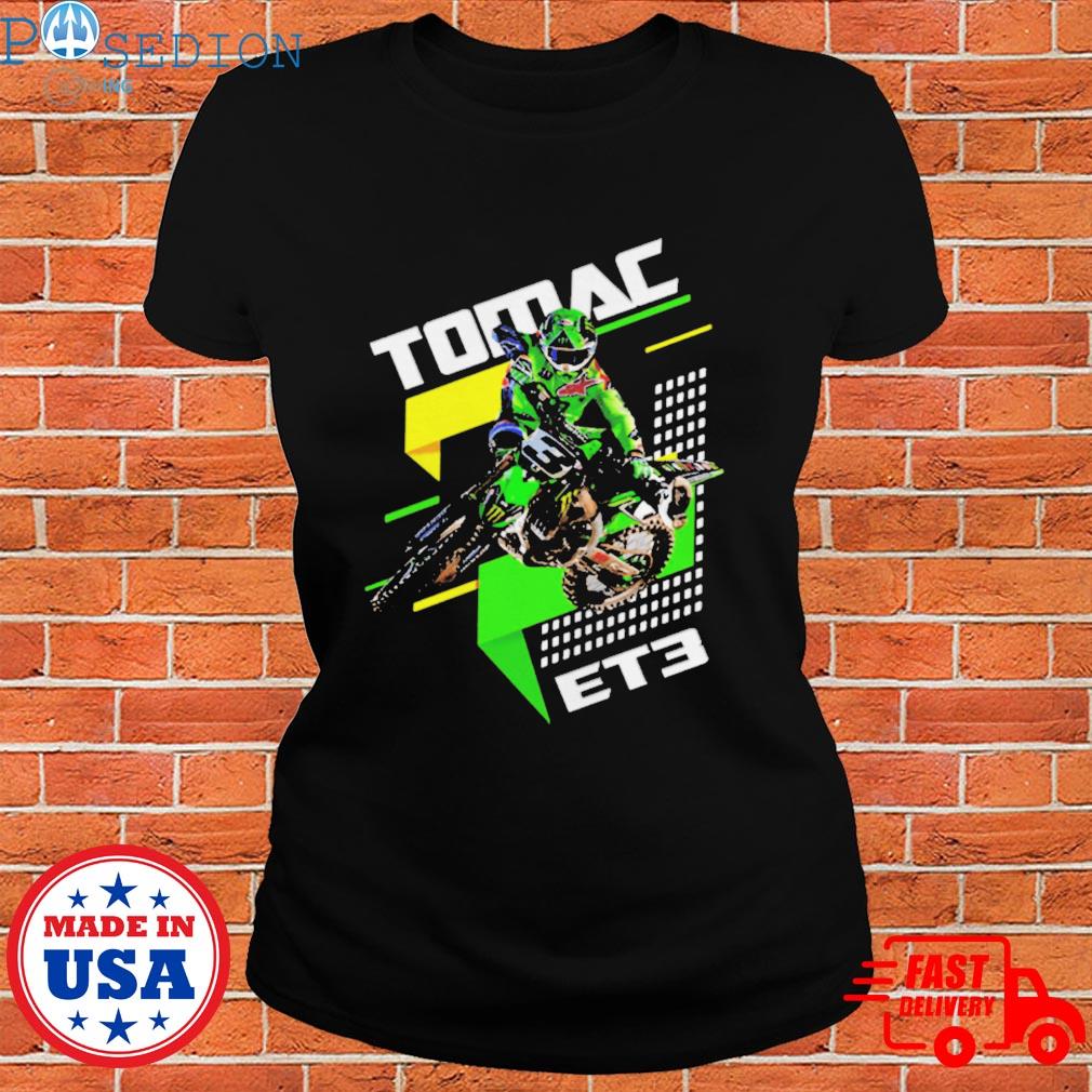 Eli Tomac Baseball Jersey Style Unisex Hoodie S - 3XL