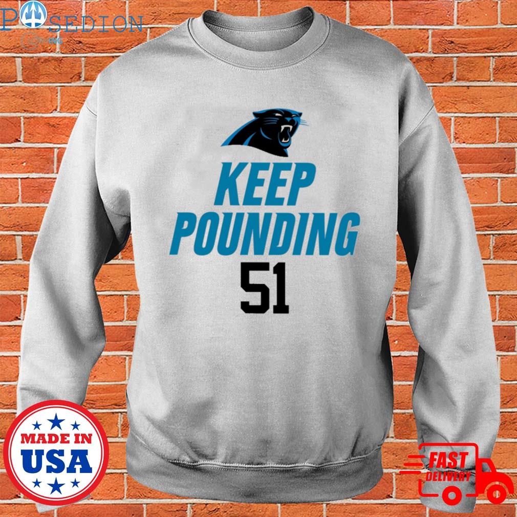 Official Jaycee horn keep pounding 51 logo T-shirt, hoodie