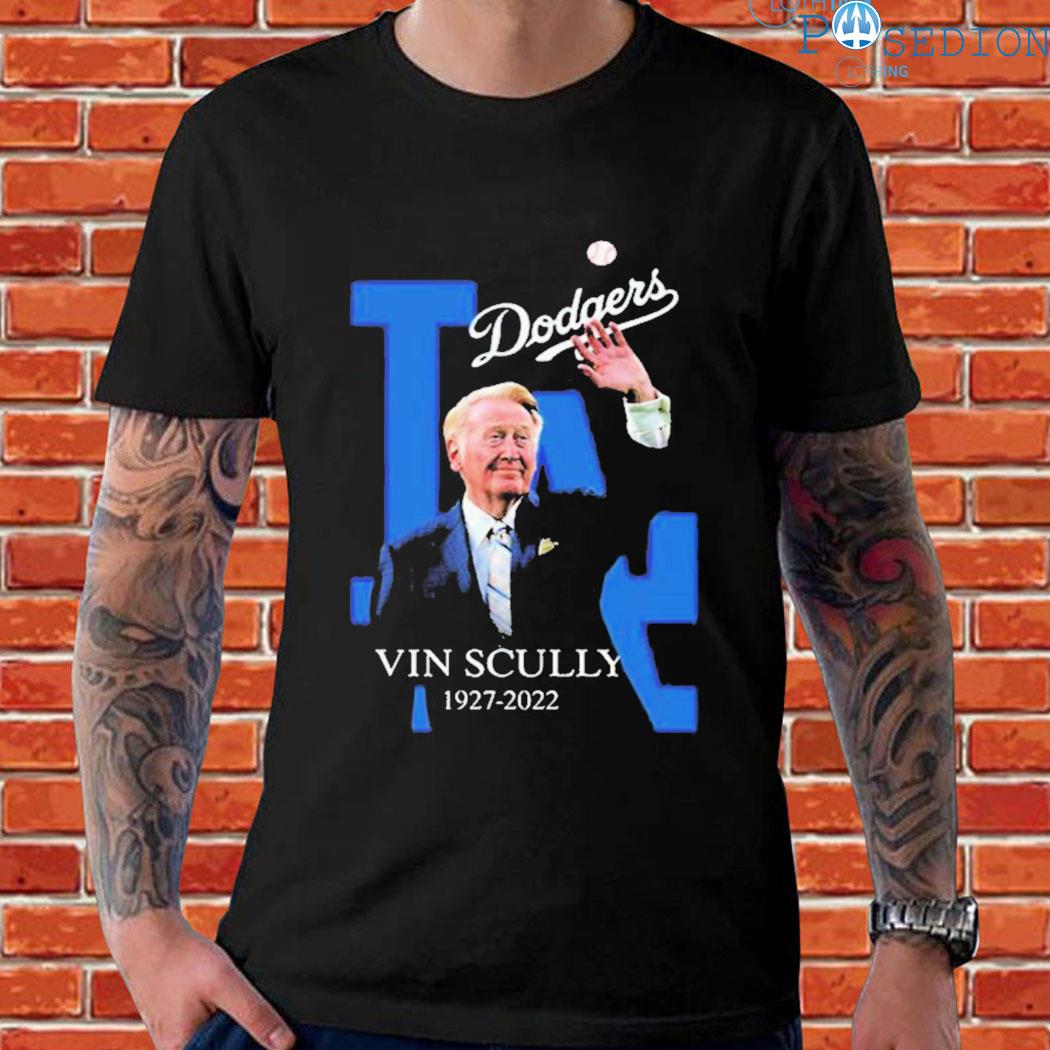 dodgers vin scully tshirt