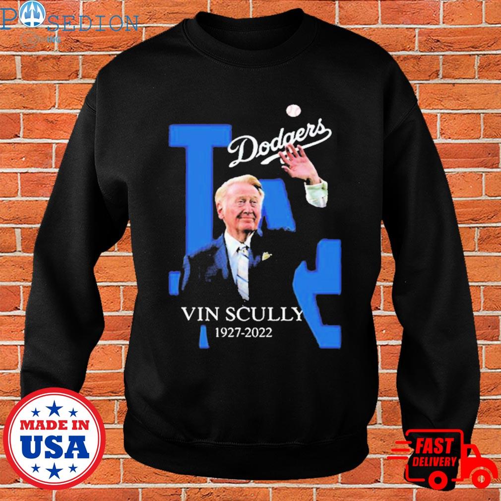 VIN SCULLY SHIRT DODGERS SHIRT LOS ANGELES DODGERS SHIRT DODGERS VIN SCULLY