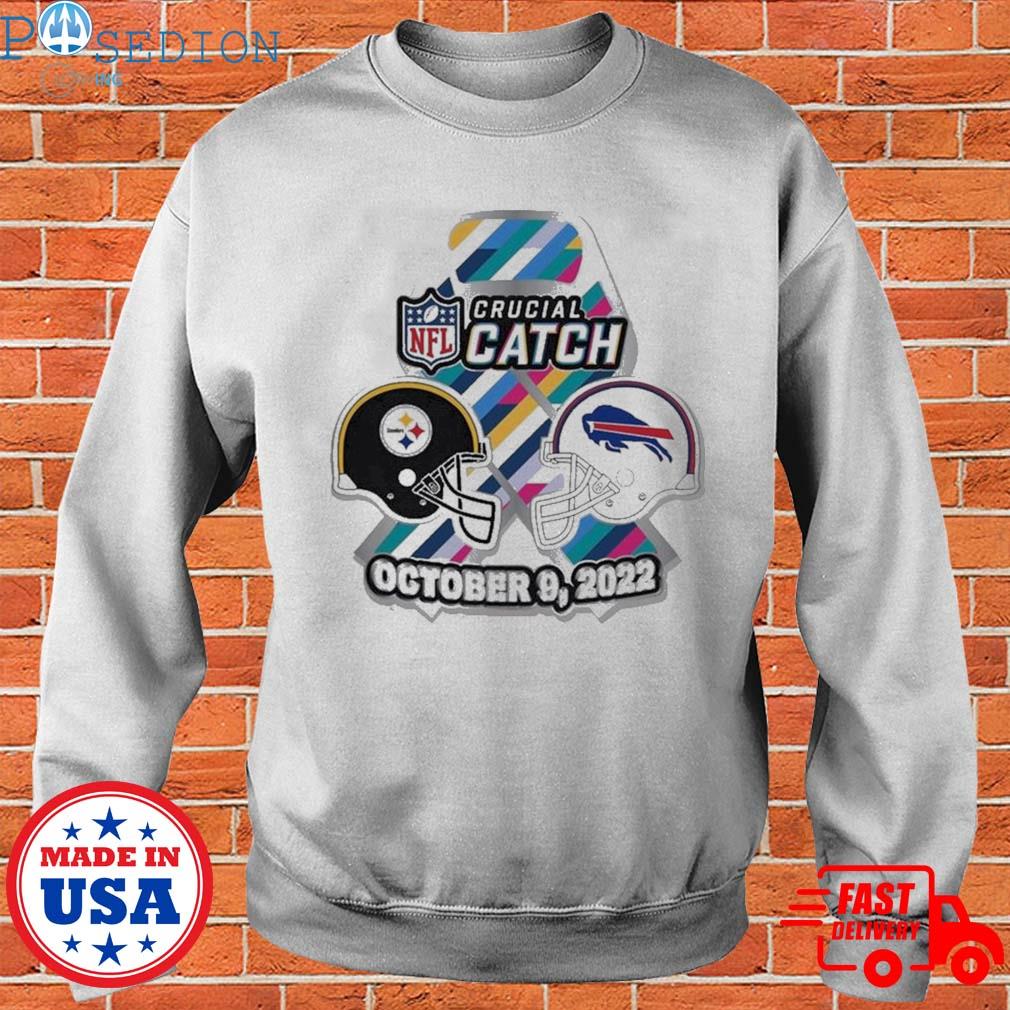 Nfl Crucial Catch Buffalo Bills Vs Pittsburgh Steelers 2022 shirt -  Dalatshirt