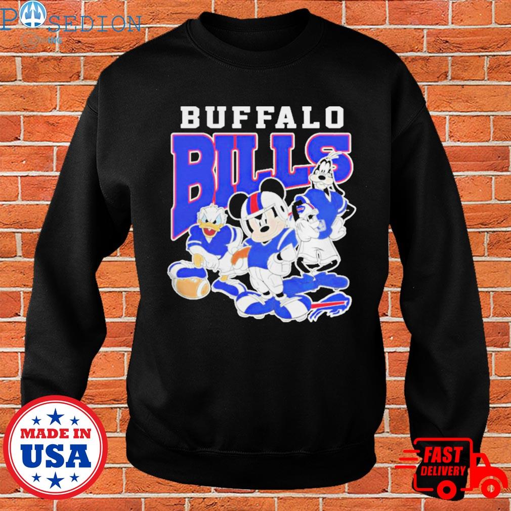 Disney Mickey Mouse And Friends Buffalo Bills T Shirt