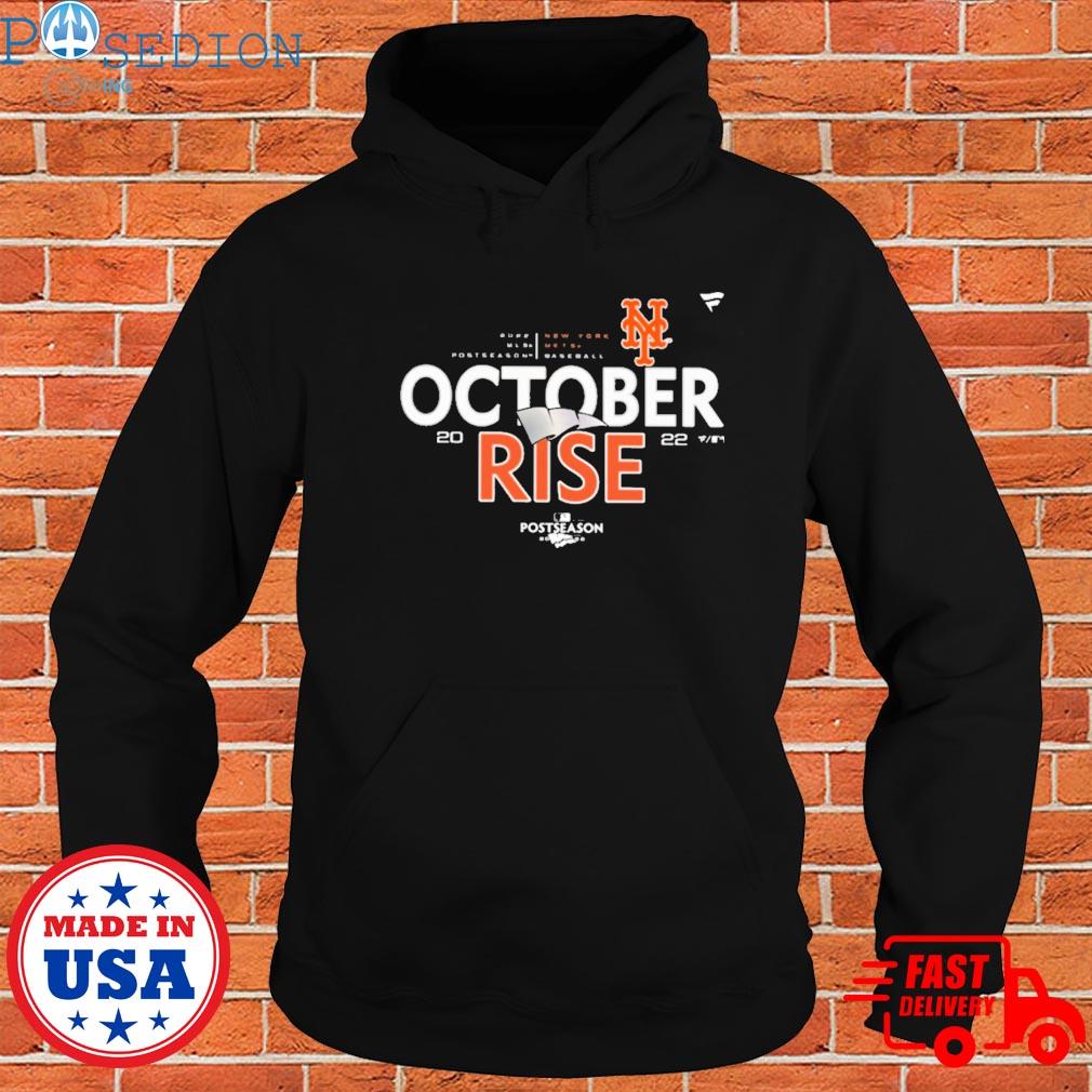 New York Mets October Rise Postseason 2022 logo T-shirt, hoodie