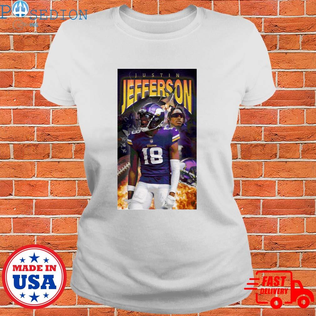 Justin Jefferson T-Shirt, Minnesota Football Men's Premium T-Shirt