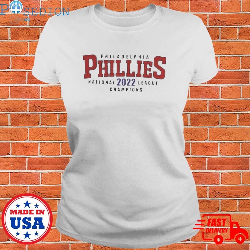 Philadelphia Phillies Team Red October 2022 Nl Champions Shirt