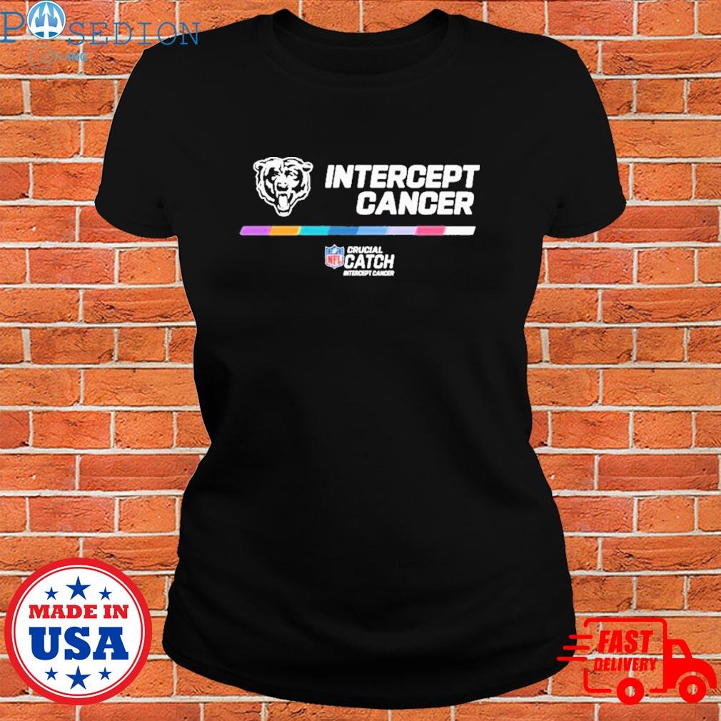 Chicago Bears NFL Crucial Catch Intercept Cancer shirt, hoodie, sweater,  long sleeve and tank top