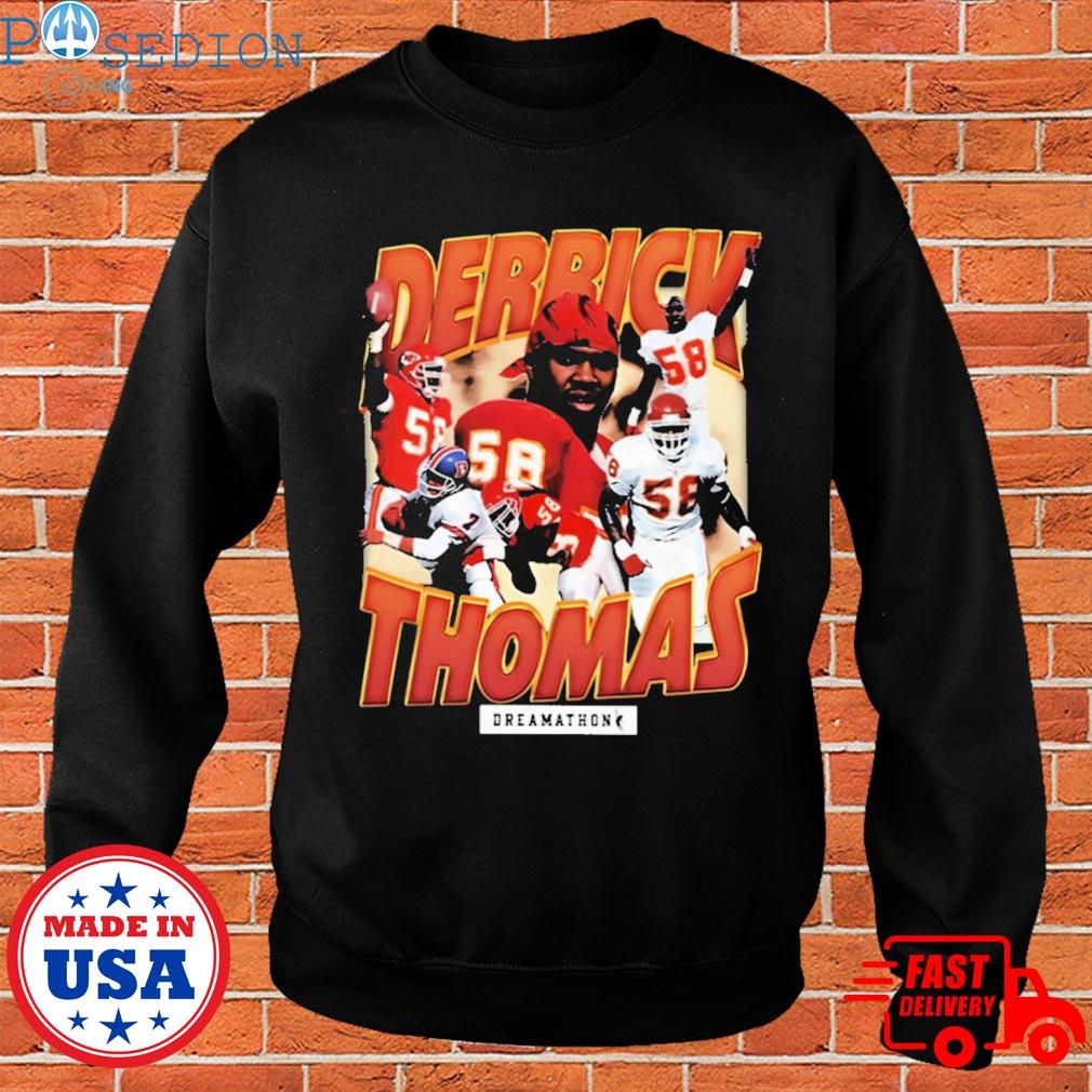 Official Kansas City Chiefs Derrick Thomas shirt, hoodie, sweater, long  sleeve and tank top