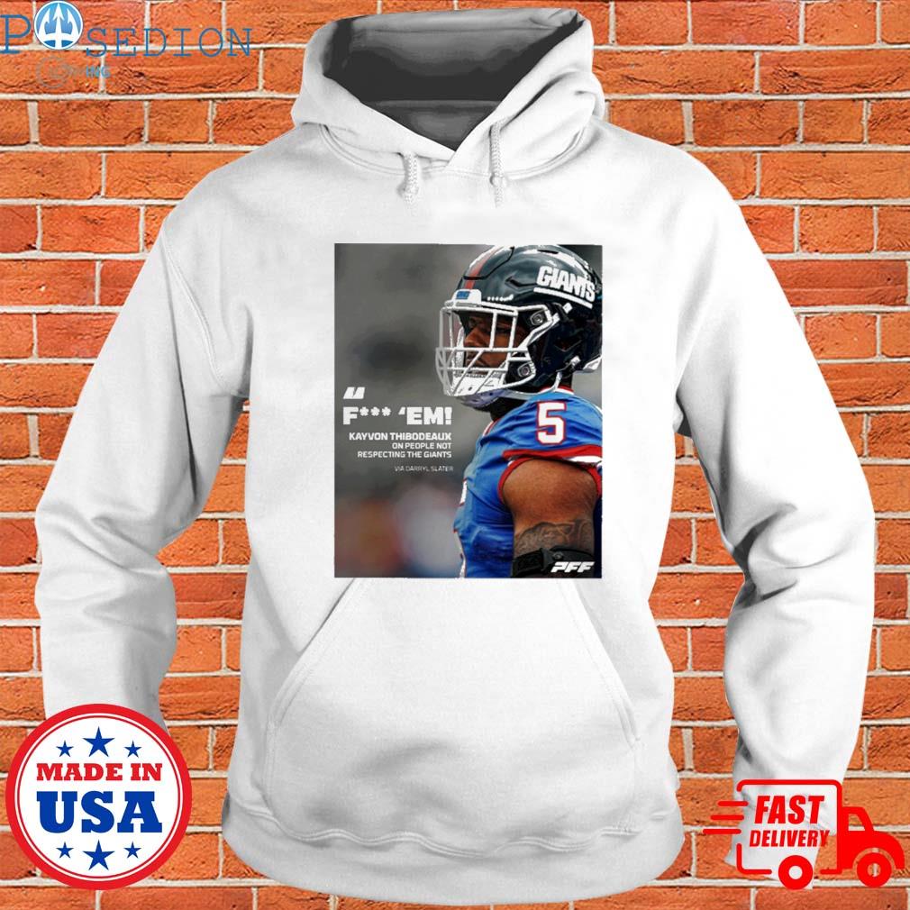 Kayvon Thibodeaux NY Giants 5 graphic shirt, hoodie, sweater and v-neck t- shirt