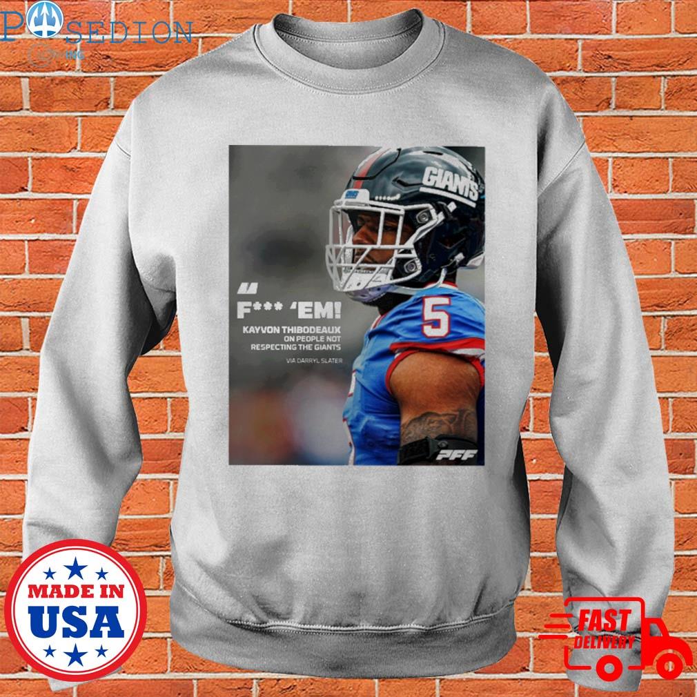 Kayvon Thibodeaux NY Giants 5 graphic shirt, hoodie, sweater and v-neck t- shirt