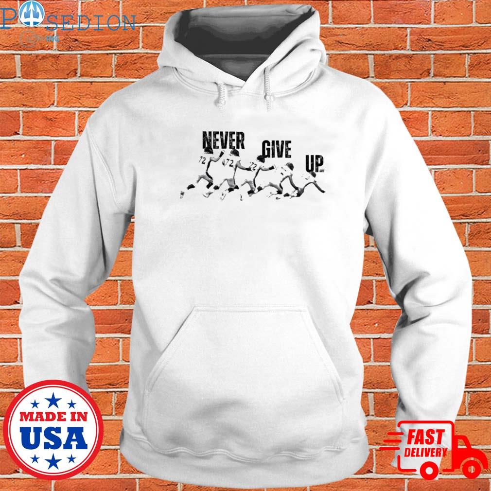 Garett Bolles never give up t-shirt, hoodie, sweater and long sleeve