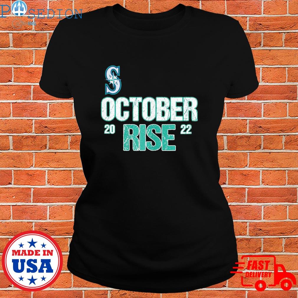 Mariners October Rise, Mariners American Flag, October Rise T-Shirt -  BipuBunny Store in 2023