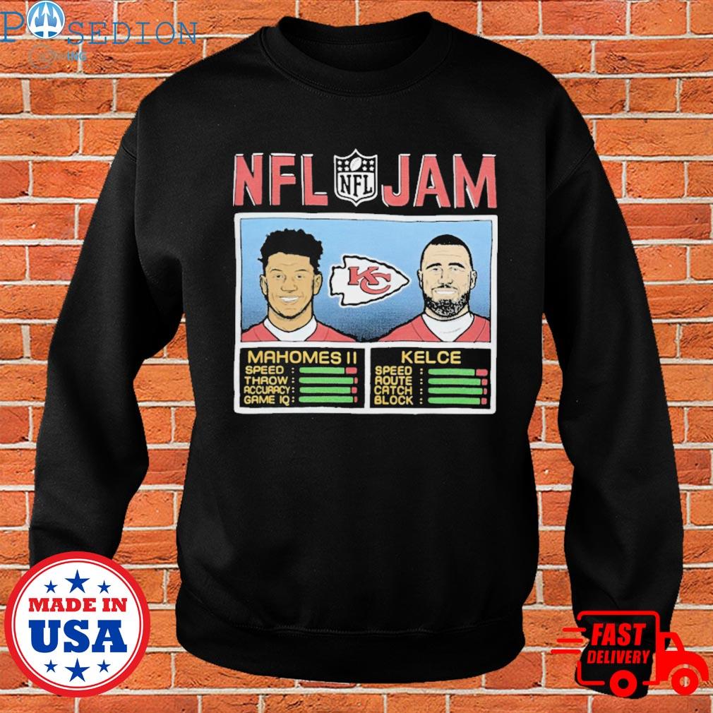 NFL Jam Chiefs Mahomes and Kelce T-shirt, hoodie, sweater, long