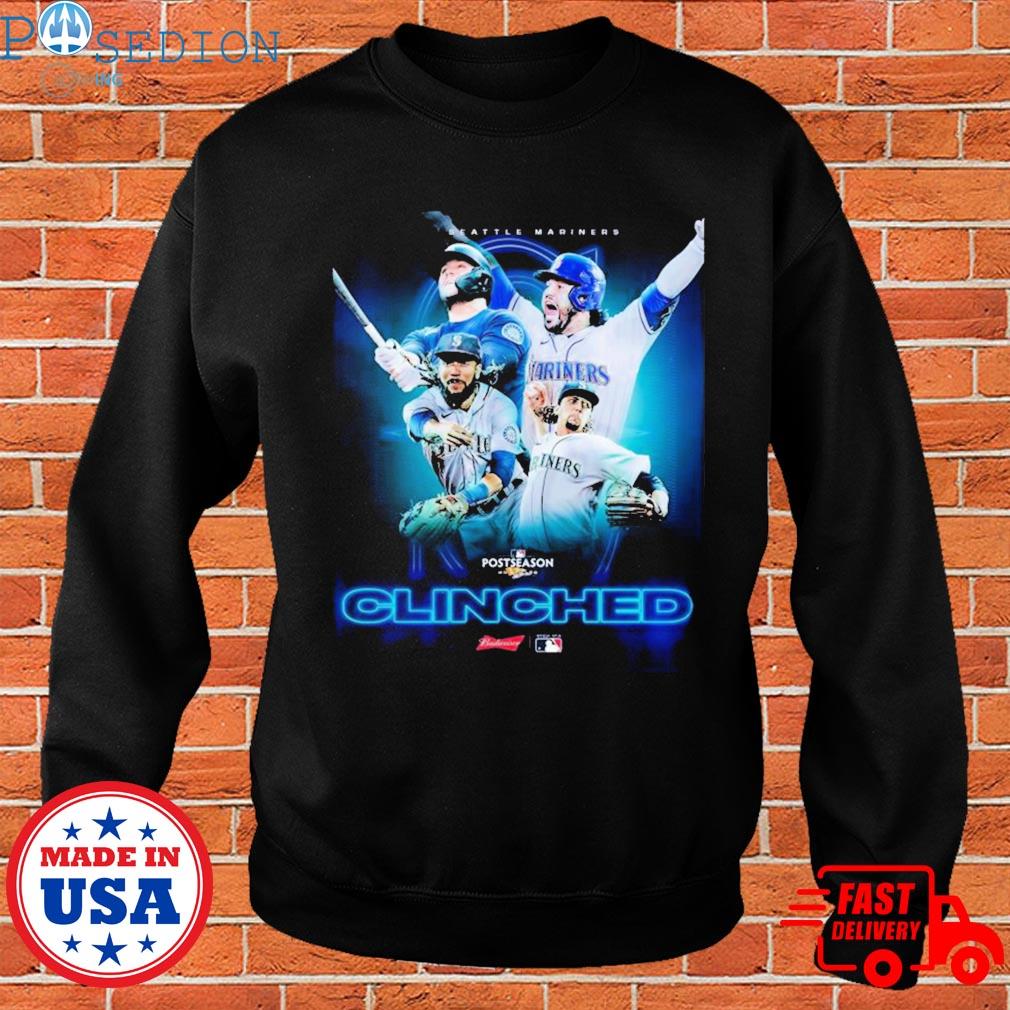 Seattle Mariners Clinched 2022 Postseason shirt, hoodie, sweater, long  sleeve and tank top